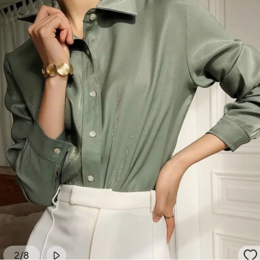 Brand new button up shirt